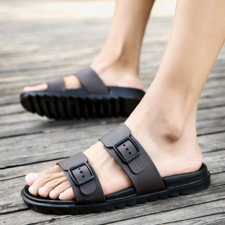 Stylish Lightweight Non-slip Wearable Slippers Beach Shoes for Men