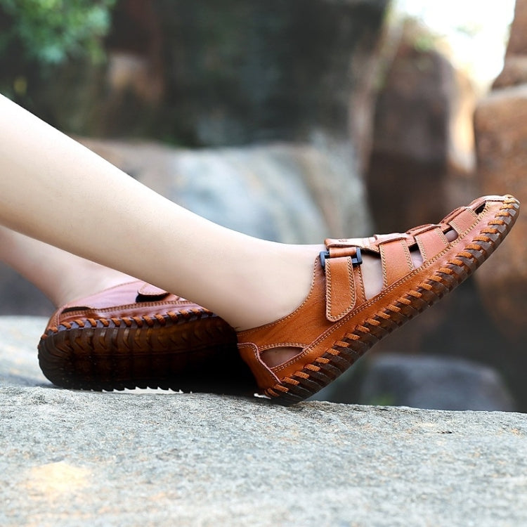 Hand Stitching Outdoor Leisure Beach Sandals for Men