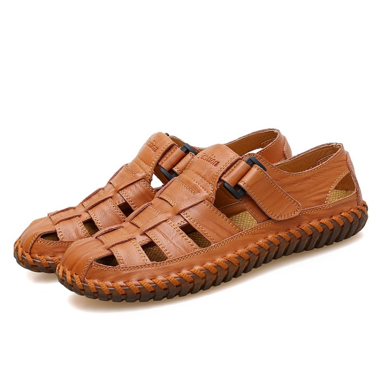 Hand Stitching Outdoor Leisure Beach Sandals for Men