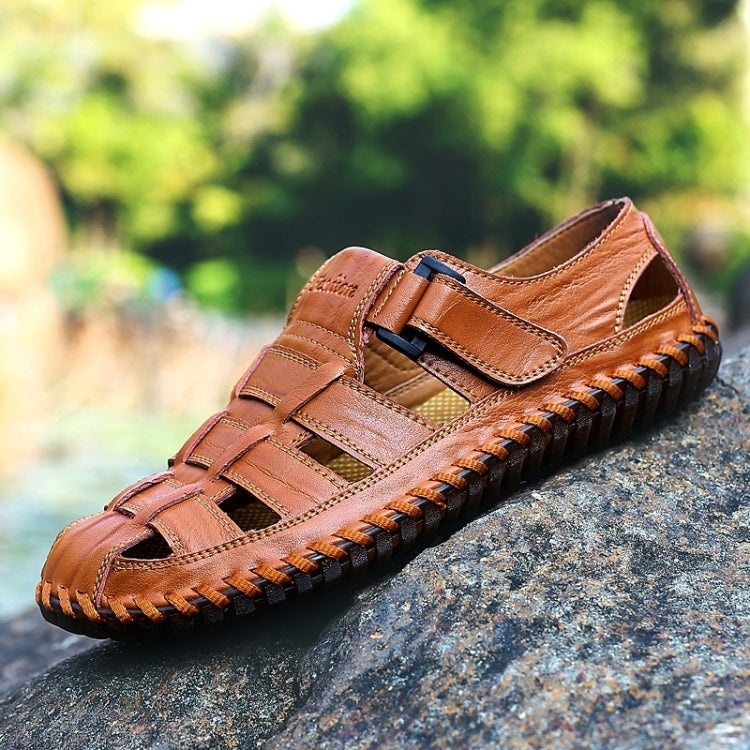Hand Stitching Outdoor Leisure Beach Sandals for Men