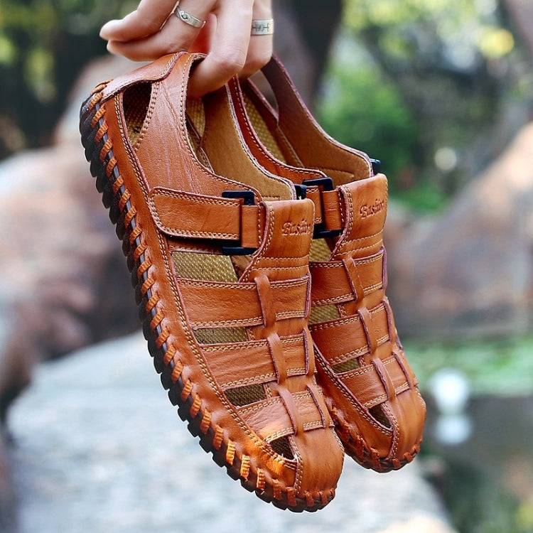 Hand Stitching Outdoor Leisure Beach Sandals for Men