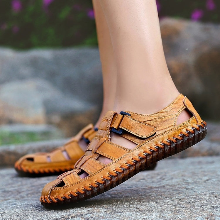 Hand Stitching Outdoor Leisure Beach Sandals for Men