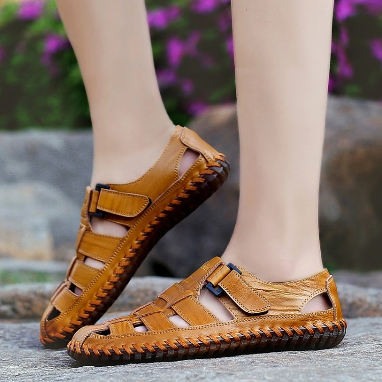 Hand Stitching Outdoor Leisure Beach Sandals for Men