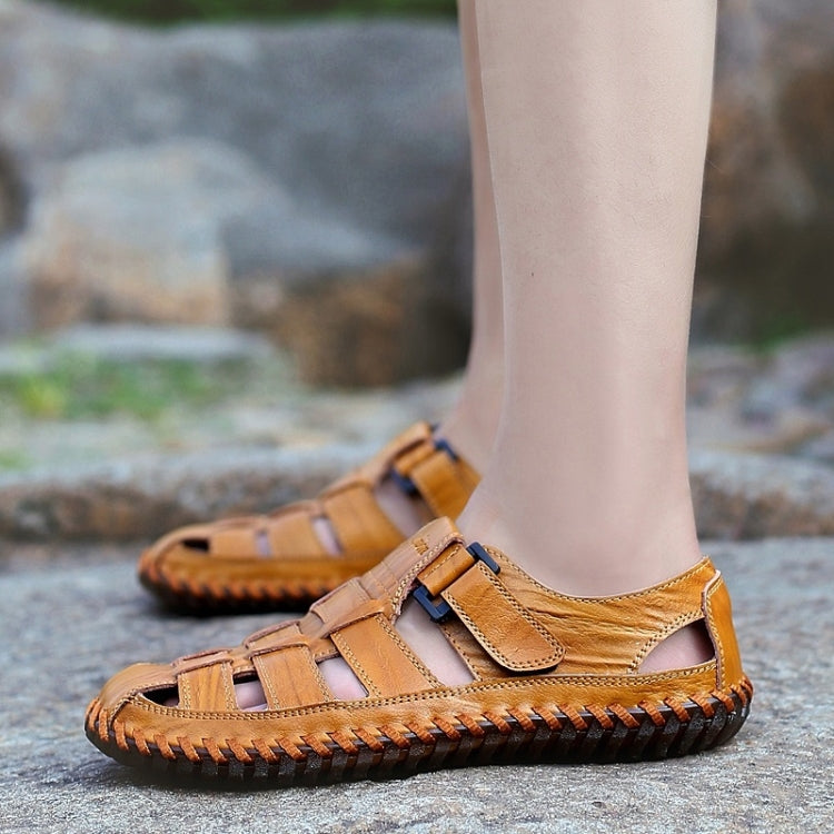 Hand Stitching Outdoor Leisure Beach Sandals for Men