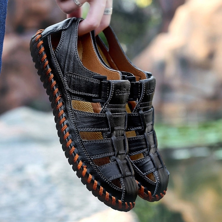 Hand Stitching Outdoor Leisure Beach Sandals for Men