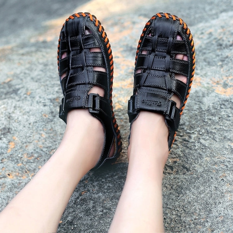 Hand Stitching Outdoor Leisure Beach Sandals for Men
