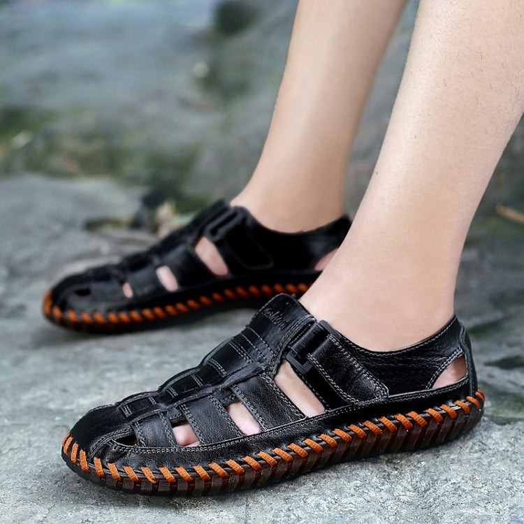 Hand Stitching Outdoor Leisure Beach Sandals for Men