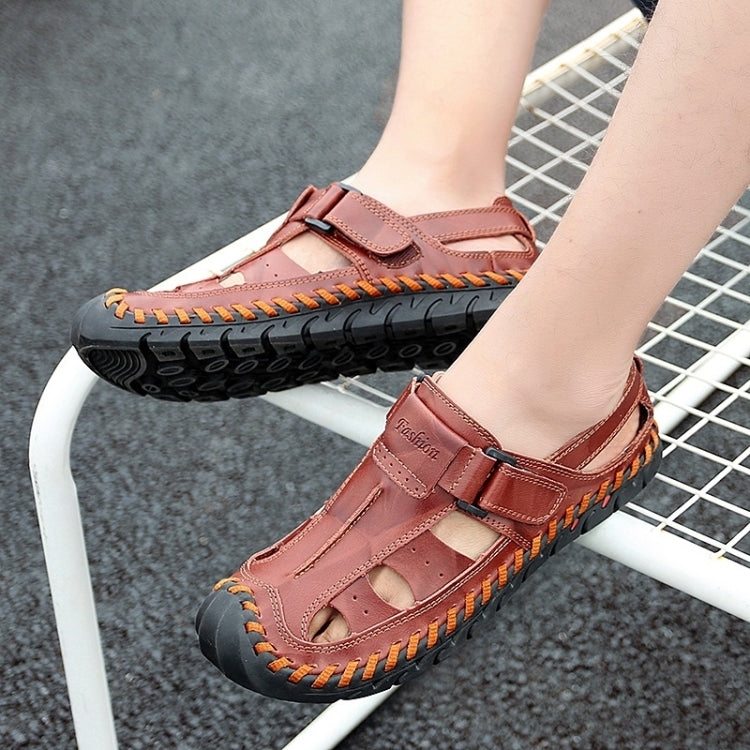 Hollow Comfortable Breathable Non-slip Wear-resistant Outdoor Casual Sandals for Men