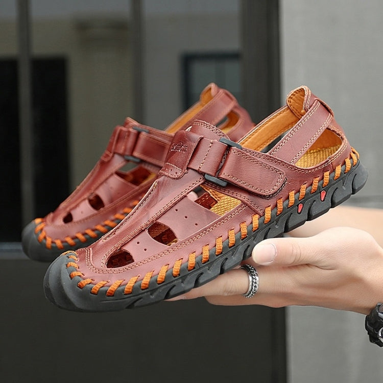 Hollow Comfortable Breathable Non-slip Wear-resistant Outdoor Casual Sandals for Men
