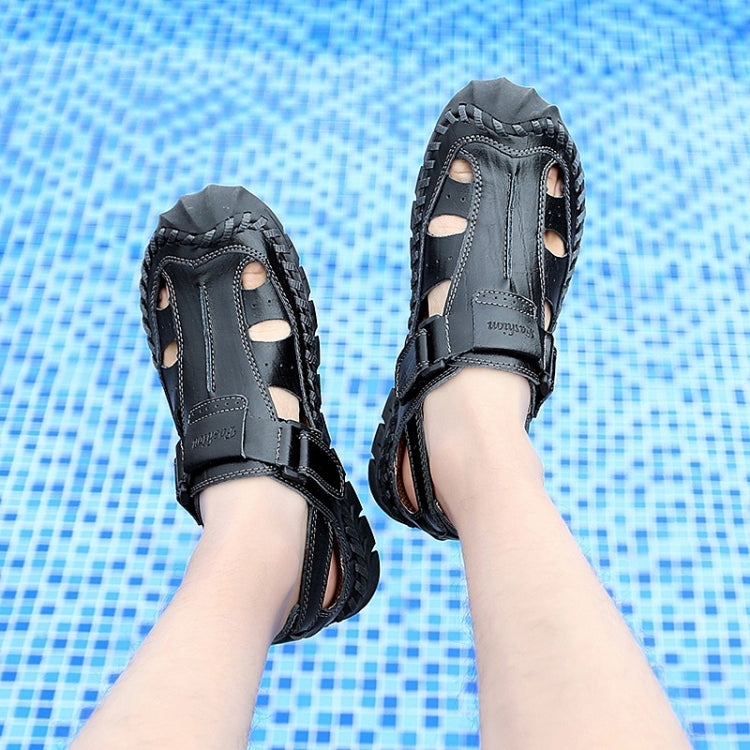 Hollow Comfortable Breathable Non-slip Wear-resistant Outdoor Casual Sandals for Men