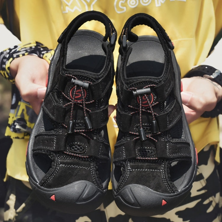 Hollow Thick Bottom Comfortable Beach Sandals for Men