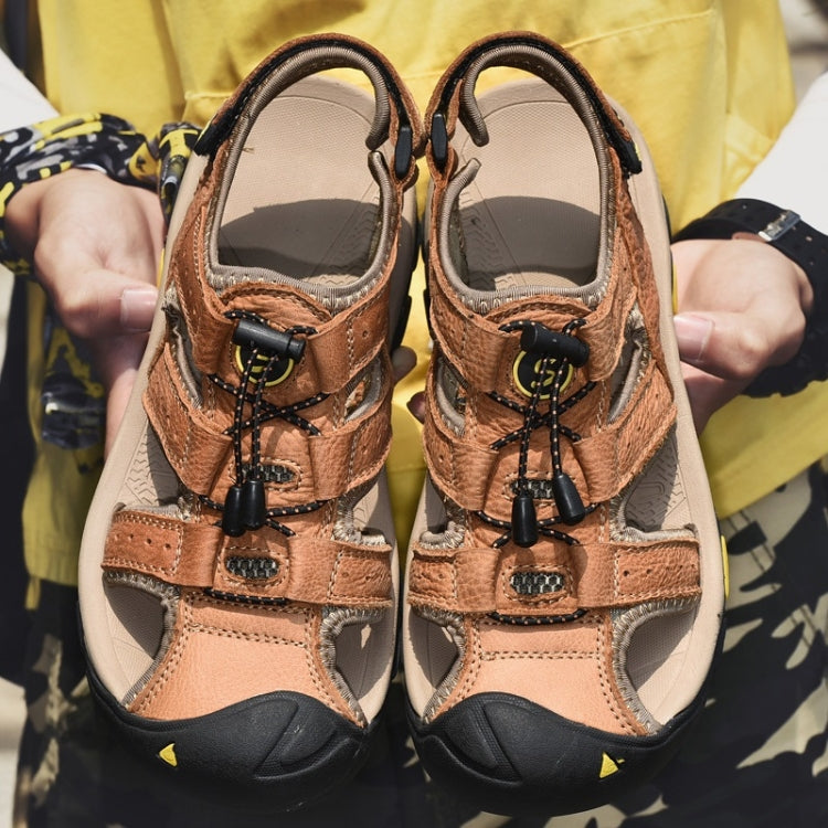 Hollow Thick Bottom Comfortable Beach Sandals for Men