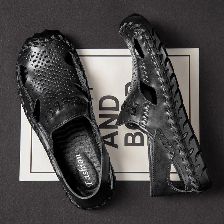 Hand-stitched Thick-soled Outdoor Casual Sandals for Men