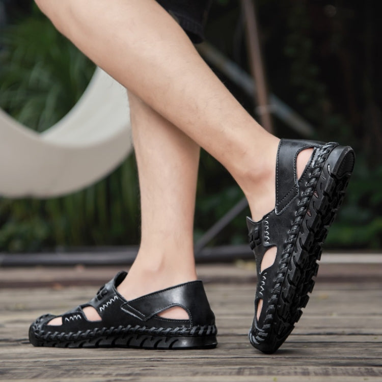 Hand-stitched Thick-soled Outdoor Casual Sandals for Men