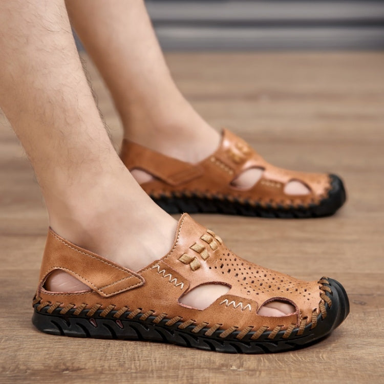 Hand-stitched Thick-soled Outdoor Casual Sandals for Men