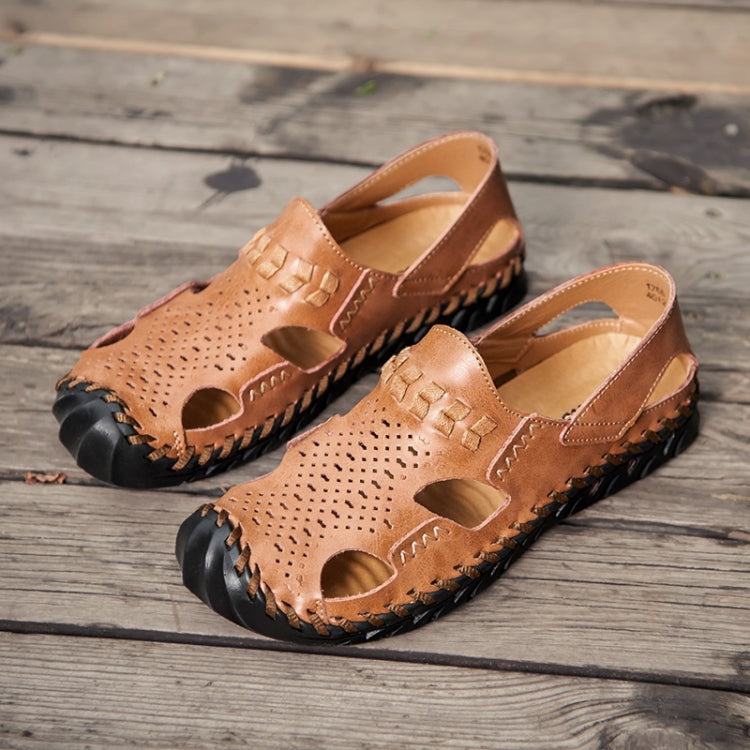 Hand-stitched Thick-soled Outdoor Casual Sandals for Men