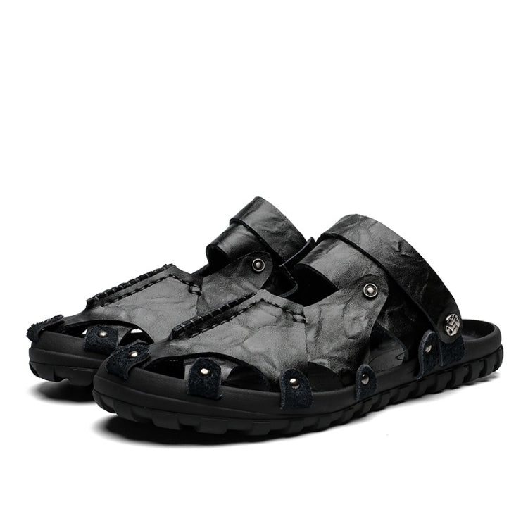 Fashion Two-wear Hollow Breathable Outdoor Leisure Beach Sandals for Men