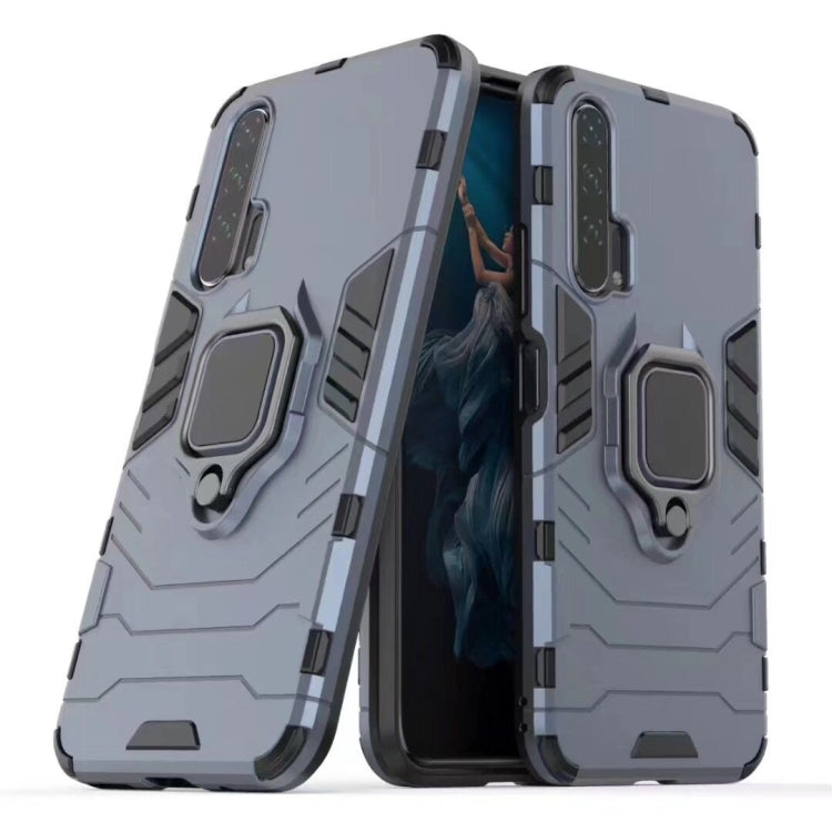 PC + TPU Shockproof Protective Case for Huawei Honor 20 Pro, with Magnetic Ring Holder