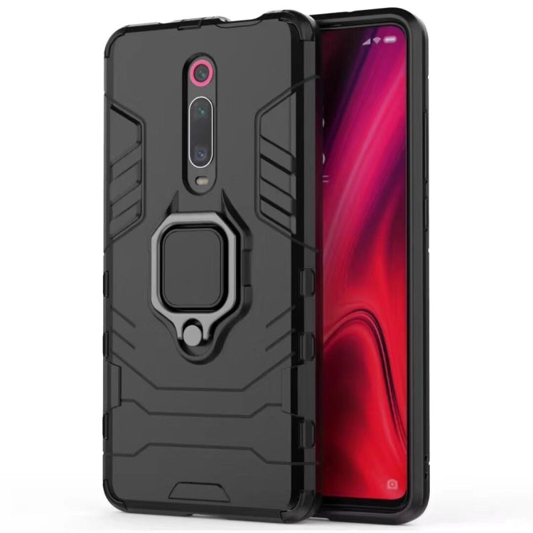 PC + TPU Shockproof Protective Case for Xiaomi Redmi K20 & Redmi K20 Pro, with Magnetic Ring Holder
