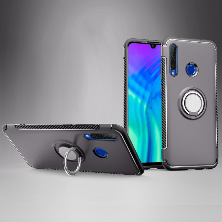 Magnetic 360 Degrees Rotation Ring Armor Phone Protective Case for Huawei Honor 20i