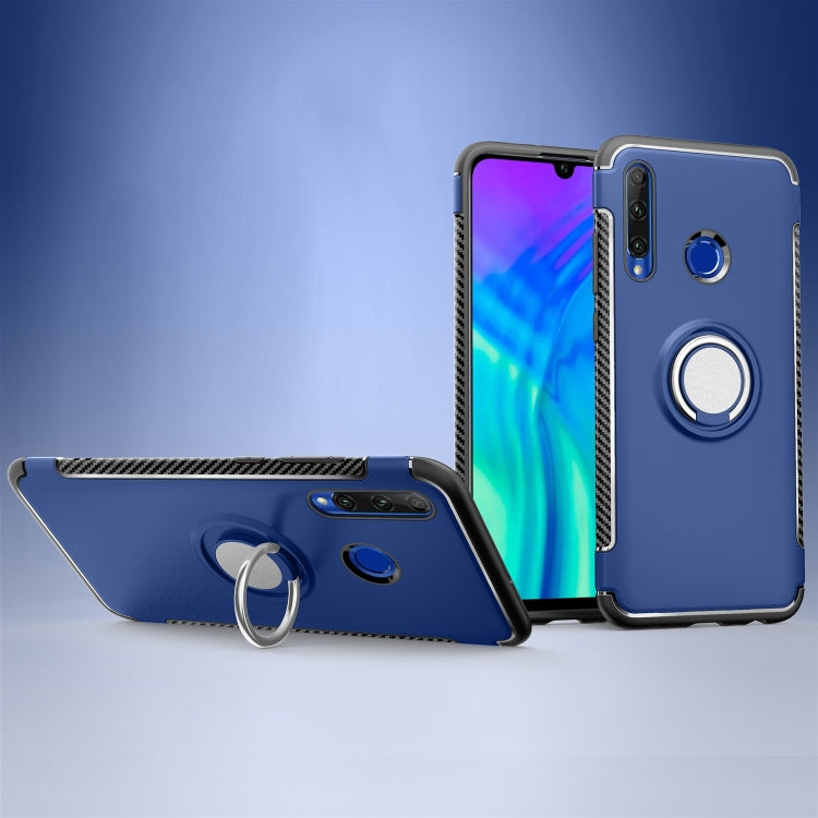Magnetic 360 Degrees Rotation Ring Armor Phone Protective Case for Huawei Honor 20i