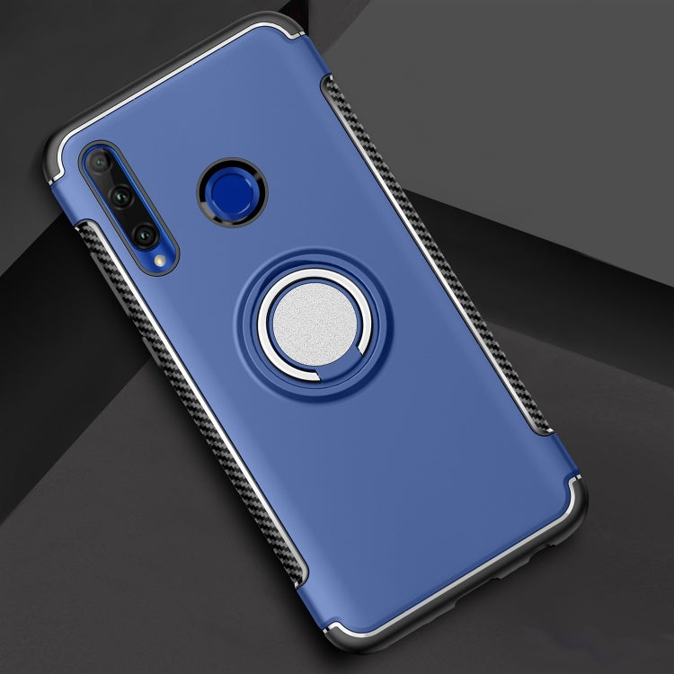 Magnetic 360 Degrees Rotation Ring Armor Phone Protective Case for Huawei Honor 20i