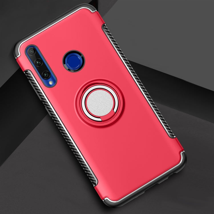 Magnetic 360 Degrees Rotation Ring Armor Phone Protective Case for Huawei Honor 20i