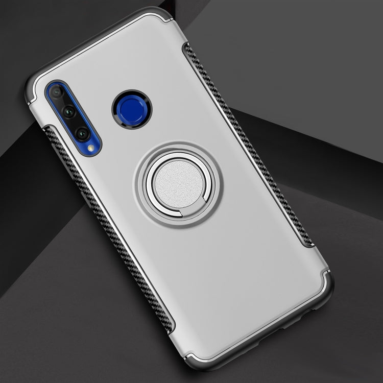 Magnetic 360 Degrees Rotation Ring Armor Phone Protective Case for Huawei Honor 20i