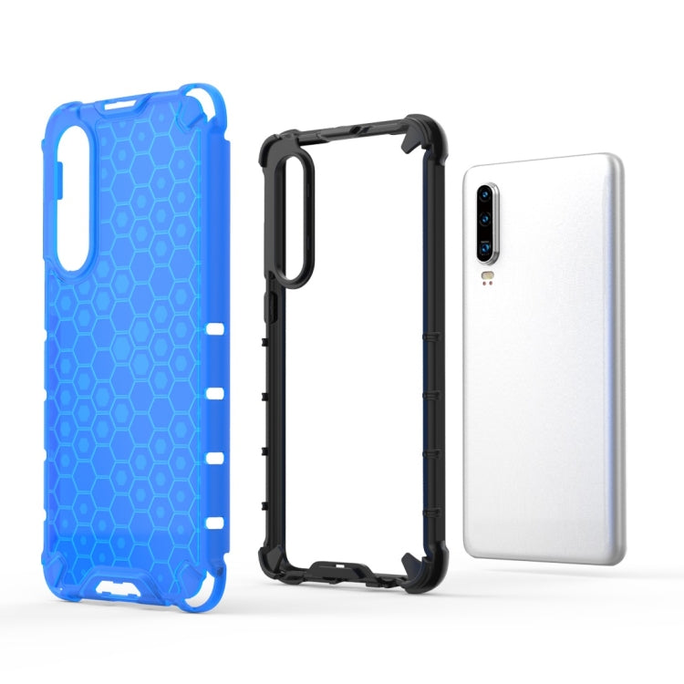 Shockproof Honeycomb PC + TPU Protective Case For Huawei P30