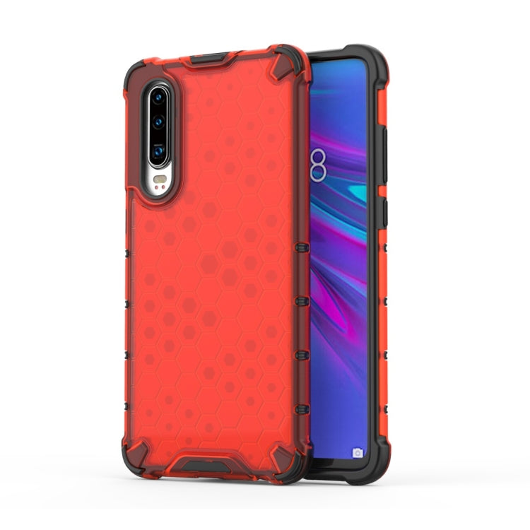 Shockproof Honeycomb PC + TPU Protective Case For Huawei P30