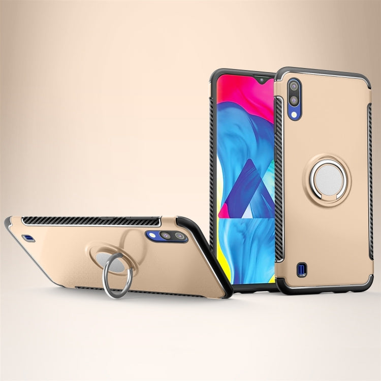 Magnetic 360 Degrees Rotation Ring Armor Protective Case for Galaxy M10