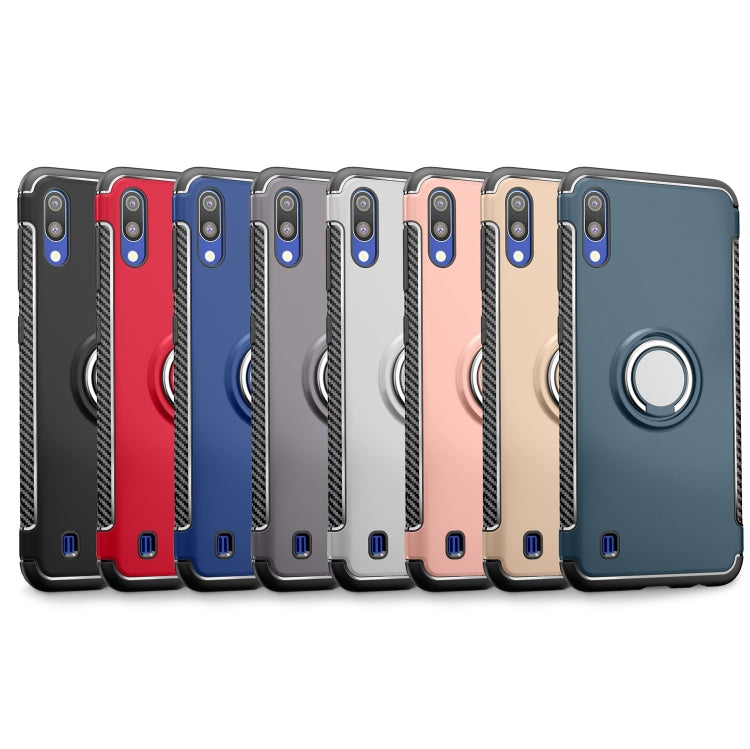 Magnetic 360 Degrees Rotation Ring Armor Protective Case for Galaxy M10