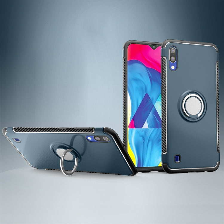 Magnetic 360 Degrees Rotation Ring Armor Protective Case for Galaxy M10