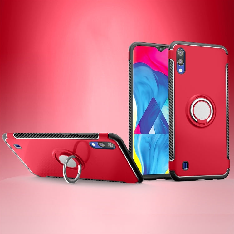 Magnetic 360 Degrees Rotation Ring Armor Protective Case for Galaxy M10