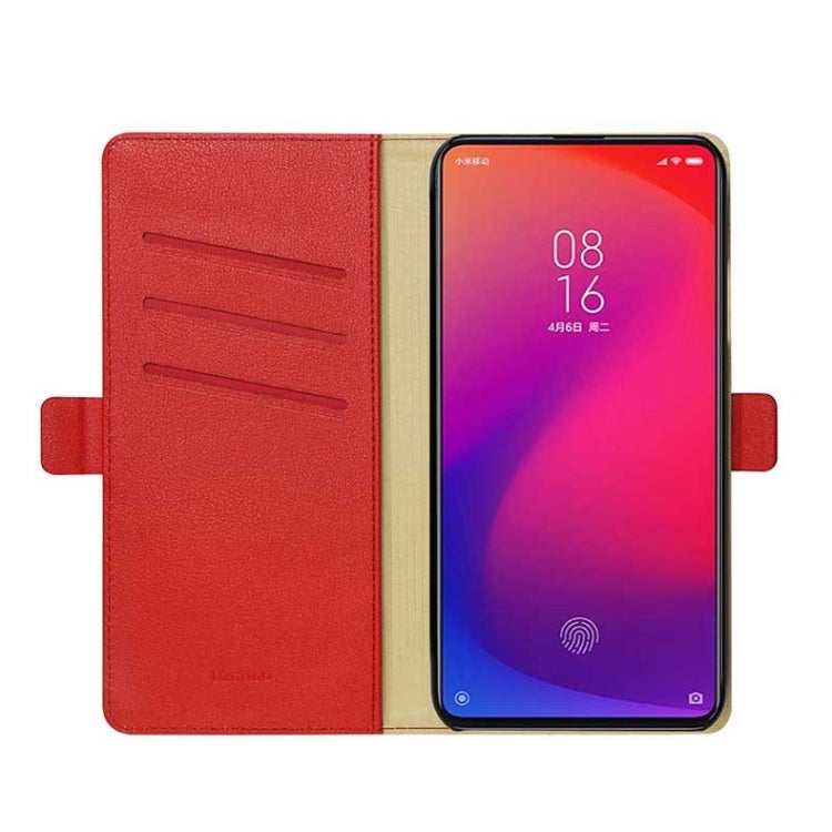 DZGOGO MILO Series PC + PU Horizontal Flip Leather Case for Xiaomi Redmi K20 / K20 Pro, with Holder & Card Slot & Wallet