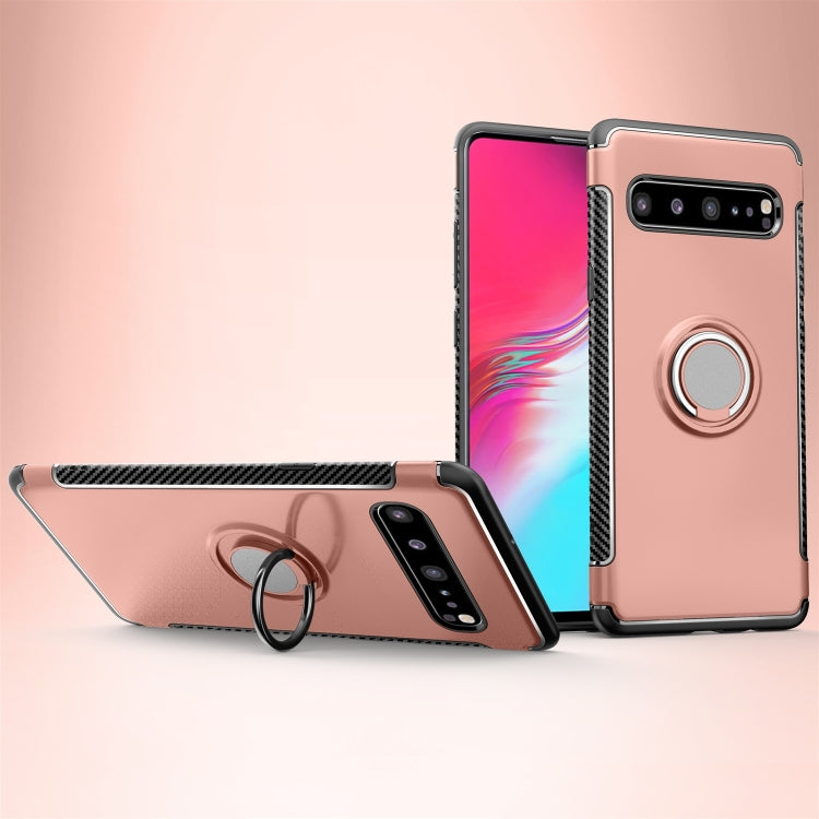 Magnetic 360 Degrees Rotation Ring Armor Protective Case for Galaxy S10 5G