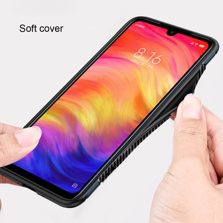 Magnetic 360 Degrees Rotation Ring Armor Protective Case for Xiaomi Redmi 7