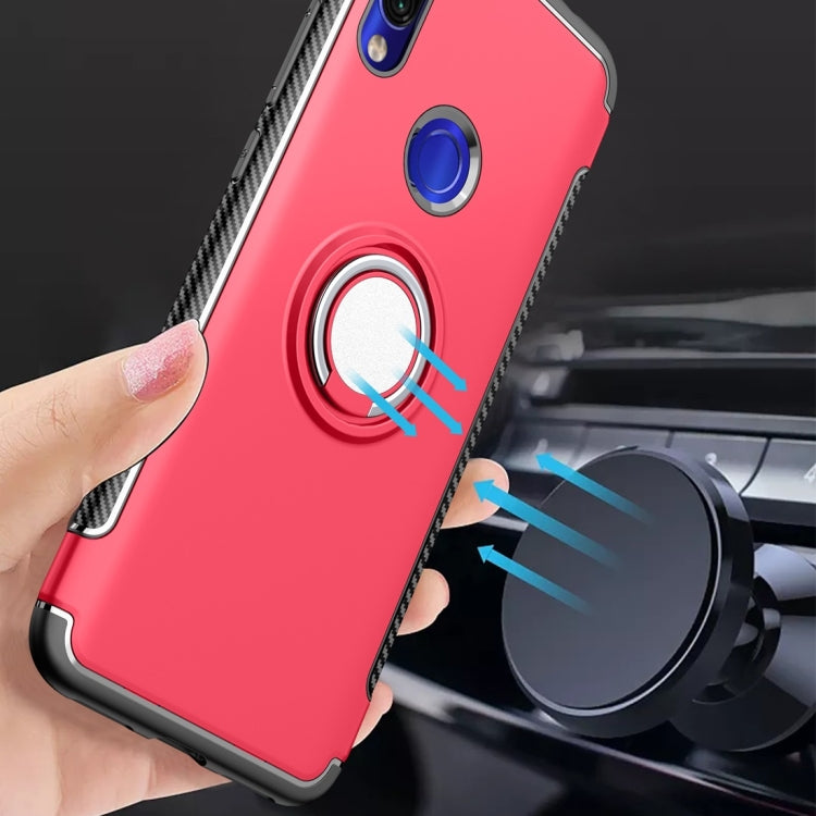 Magnetic 360 Degrees Rotation Ring Armor Protective Case for Xiaomi Redmi 7