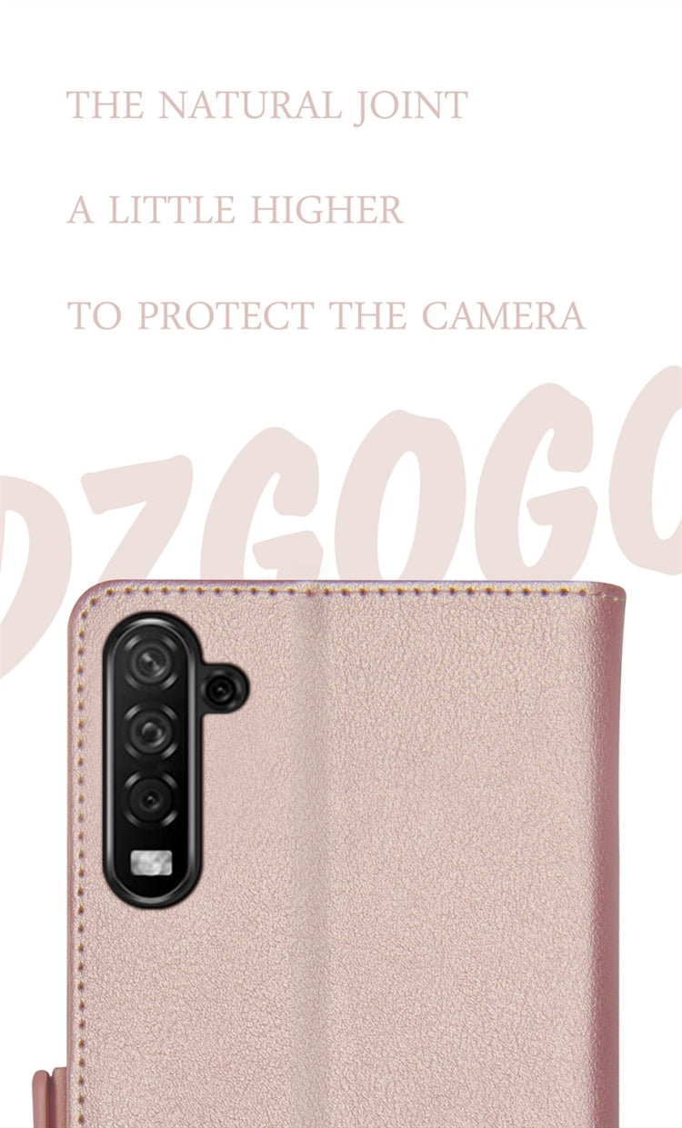 DZGOGO MILO Series PC + PU Horizontal Flip Leather Case for Galaxy Note 10, with Holder & Card Slot & Wallet