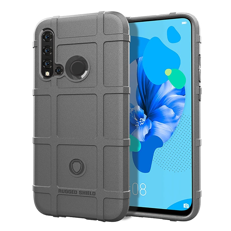 Shockproof Rugged Shield Full Coverage Protective Silicone Case for Huawei Nova 5i / P20 Lite 2019