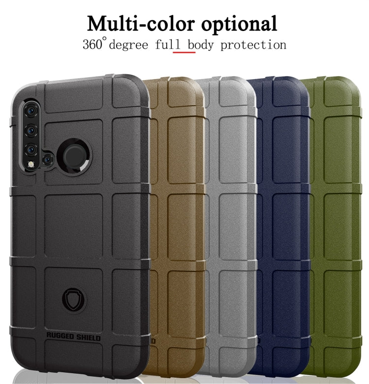Shockproof Rugged Shield Full Coverage Protective Silicone Case for Huawei Nova 5i / P20 Lite 2019
