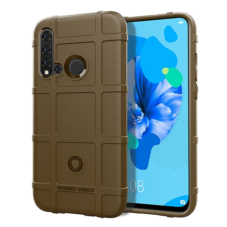 Shockproof Rugged Shield Full Coverage Protective Silicone Case for Huawei Nova 5i / P20 Lite 2019