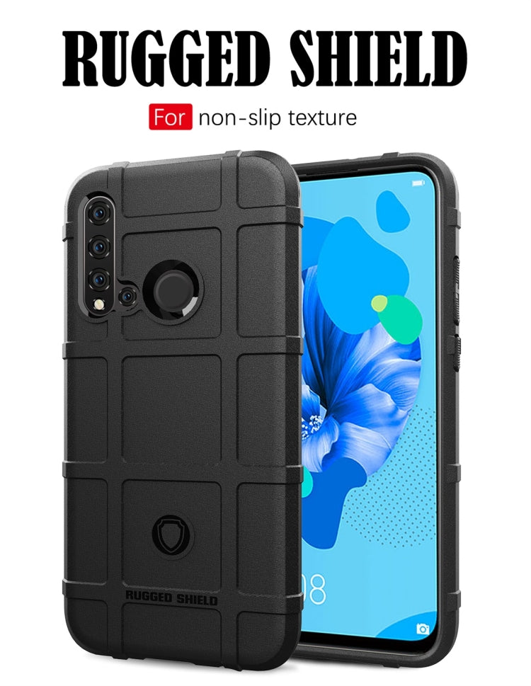 Shockproof Rugged Shield Full Coverage Protective Silicone Case for Huawei Nova 5i / P20 Lite 2019