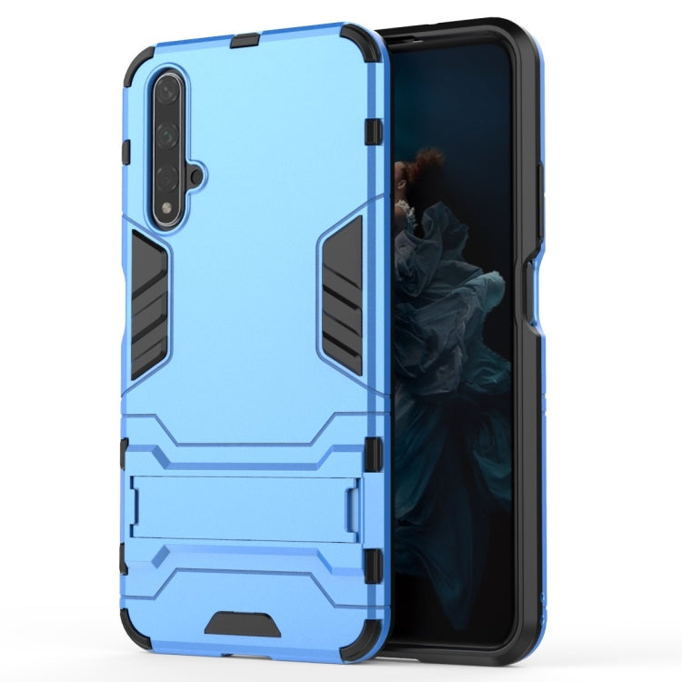 Shockproof PC + TPU Case for Huawei Honor 20, with Holder
