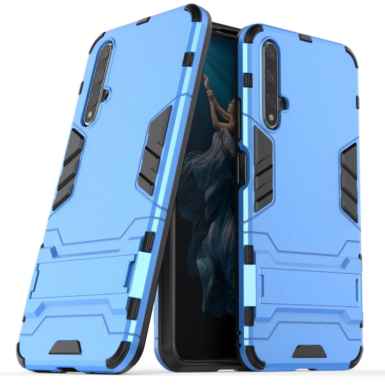 Shockproof PC + TPU Case for Huawei Honor 20, with Holder