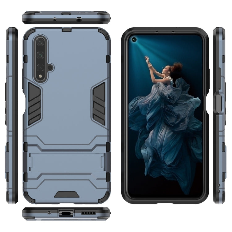 Shockproof PC + TPU Case for Huawei Honor 20, with Holder