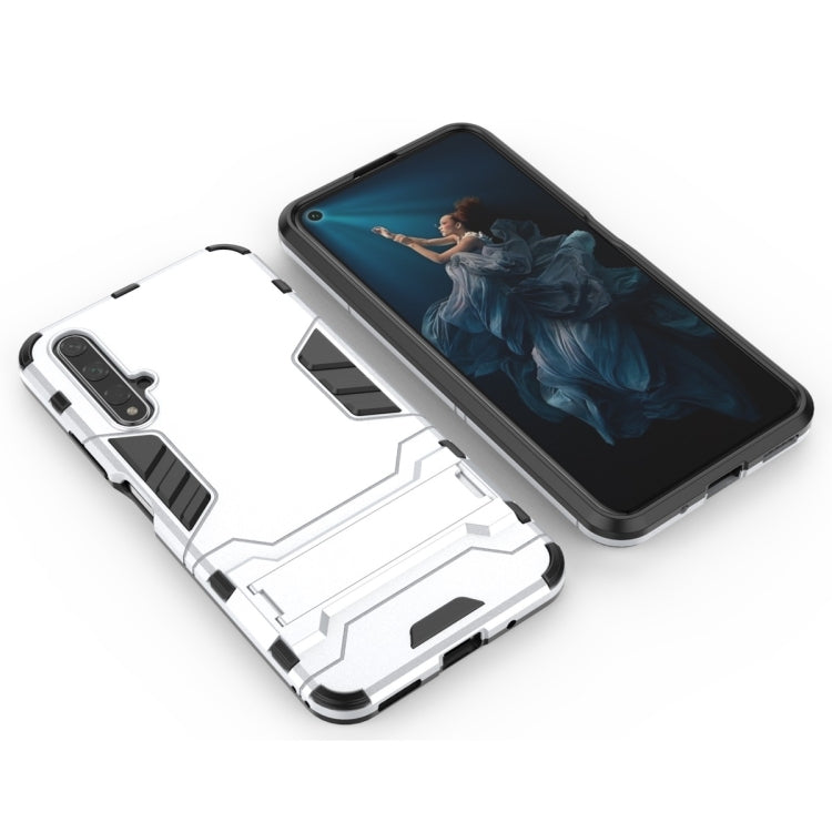 Shockproof PC + TPU Case for Huawei Honor 20, with Holder