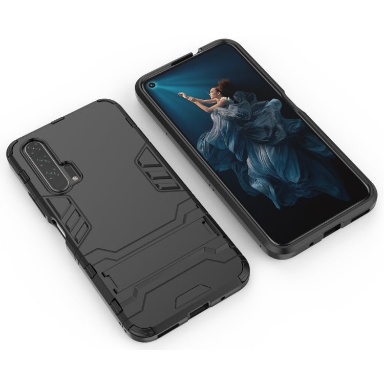 Shockproof PC + TPU Case for Huawei Honor 20 Pro, with Holder