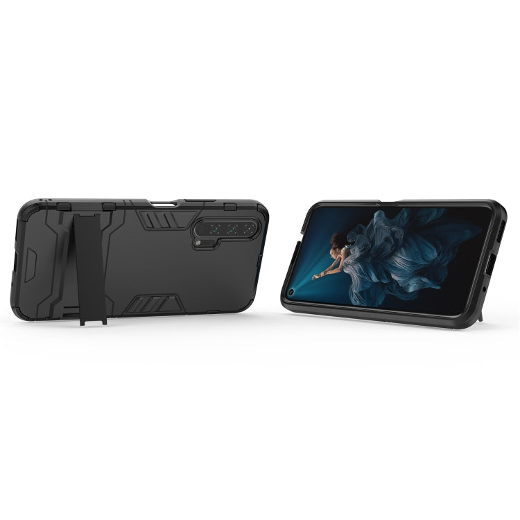 Shockproof PC + TPU Case for Huawei Honor 20 Pro, with Holder