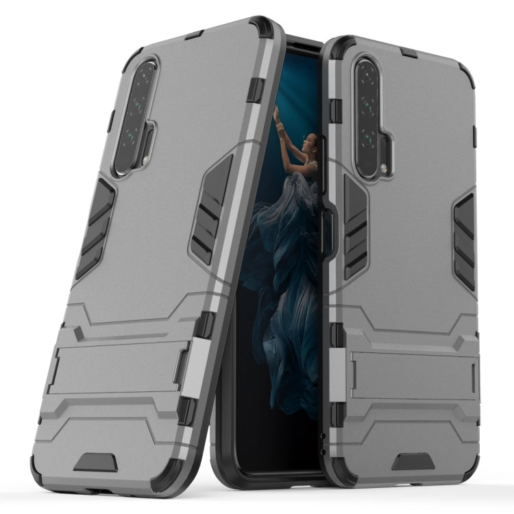 Shockproof PC + TPU Case for Huawei Honor 20 Pro, with Holder